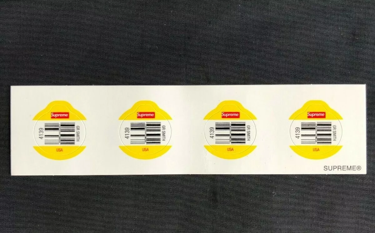Mini clearance supreme stickers