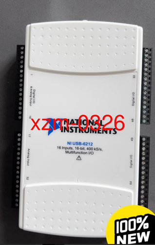 National Instruments NI USB 6212 DAQ Multifunction I/O, 16-bit, 400kS/s ...