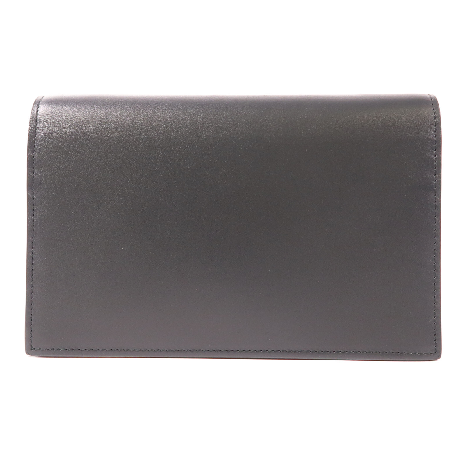 Borsa a tracolla SAINT LAURENT YSL GHW catena pelle di vitello verde scuro