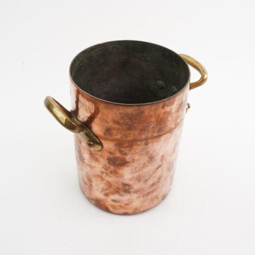 Seau à vin Mauviel M'30, poignées en cuivre martelé et bronze - Photo 1/1