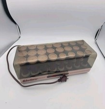 vtg 1990s Windmere Gentle Curls 24 SS-242D hot hair curlers 550W velvet. Works.