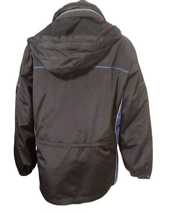 ZeroXposur M (12-14) Winter Hooded Jacket Coat black and ZeroXposur M (12-14) Winter Hooded Jacket Coat black and