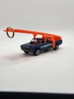 1968 Hot Wheels Custom Fleetside Redline Blue Sky Show w/Launcher Ramp Wow