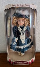 Collector's Choice Limited Edition 18” Porcelain Doll NIB, COA