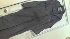 CARHARTT FR LIGHTWEIGHT SAFETY WORK COVERALLS  XL-RG  GRAY PRE-OWNED