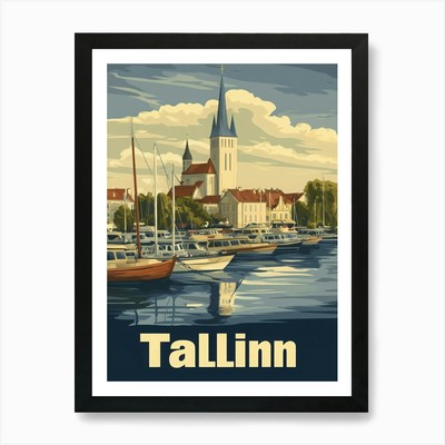 Aihrgdesign A Retro Reiseposter F Gerahmtes Wandbild Poster Leinwanddruck Bild