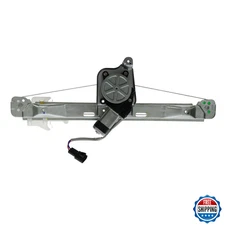 TRQ Rear Right Power Window Regulator Motor Assembly Passenger Side Pontiac G6 2