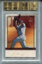 2001 Bowman Autographs Albert Pujols Rookie Card BGS 9.5 Auto Grade 10 #BA-AP