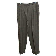 Vintage 90's Evan Picone 100 worsted wool made in USA pants women's 16