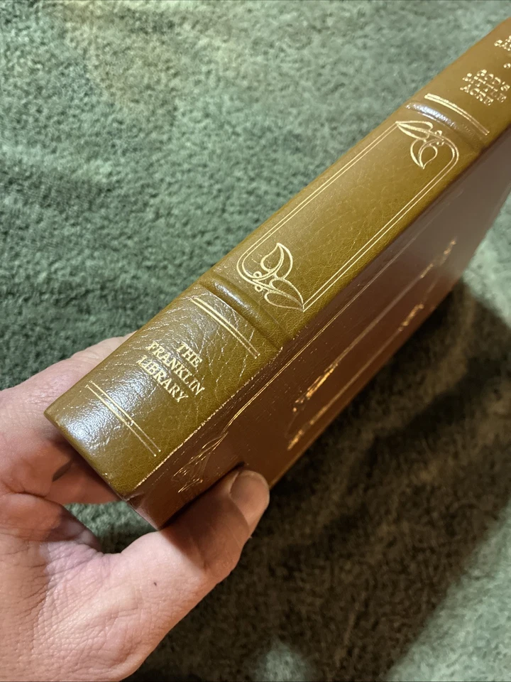 SIGNED The Franklin Library GOD’S LITTLE ACRE By Erskine Caldwell - LEATHER 1979 - Image 4 of 4