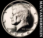 1964 Silver Kennedy Half Dollar - Choice Gem Proof  Lustrous  #K2531