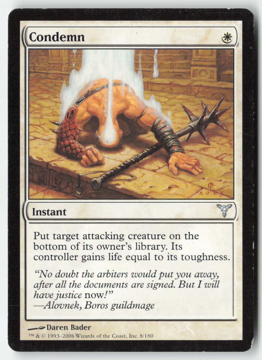 MTG - Condemn #8 - Regular - DIS Dissension