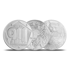 1 oz Silver Medal (Any Mint, Varied Design) Random Brand 68.58 per troy oz
