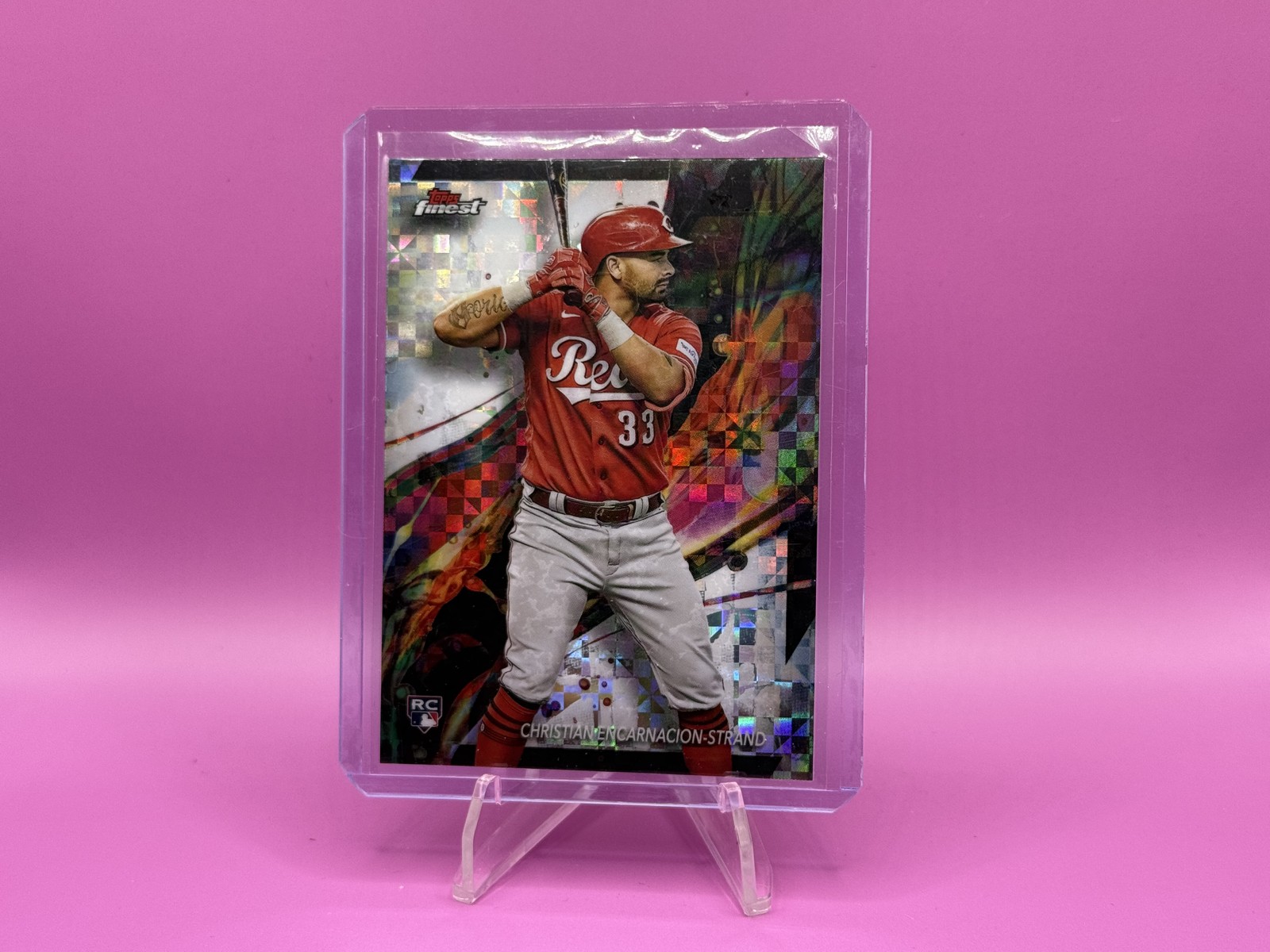 2024 Topps Finest - Christian Encarnacion-Strand #4 X-fractor RC