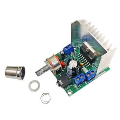 TDA7297 Audio Enlarge Board Dual Channel 15W+15W 9-15V DC Input FR4 PCB