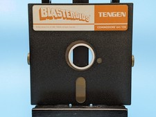Blasteroids Tengen Atari 5.25 Floppy Commodore 64/128: Vintage 1989 / Untested image