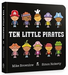 Ten Little Pirates: Board Book von Brownlow, Mike | Buch | Zustand gut