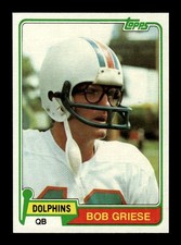 1981 Topps Set Break #482 Bob Griese NM/MT or NICER *BNCARDS*
