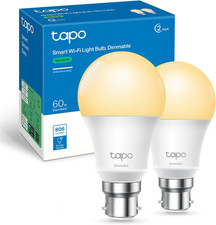 Tapo Smart Bulb, Energy Saving WiFi Smart Light Bulb, B22,8.3W, Works with