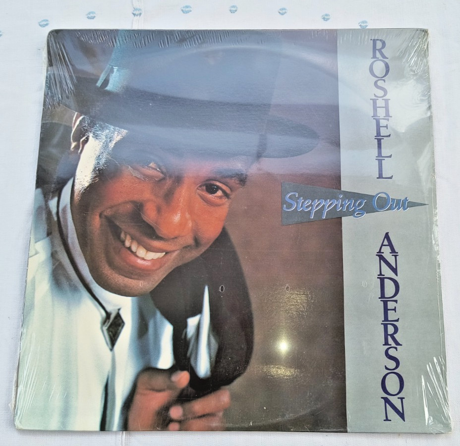 ROSHELL ANDERSON ""STEPPING OUT"" VINYL LP ICHIBAN USA 1990 SOUTHERN SOUL NEW!