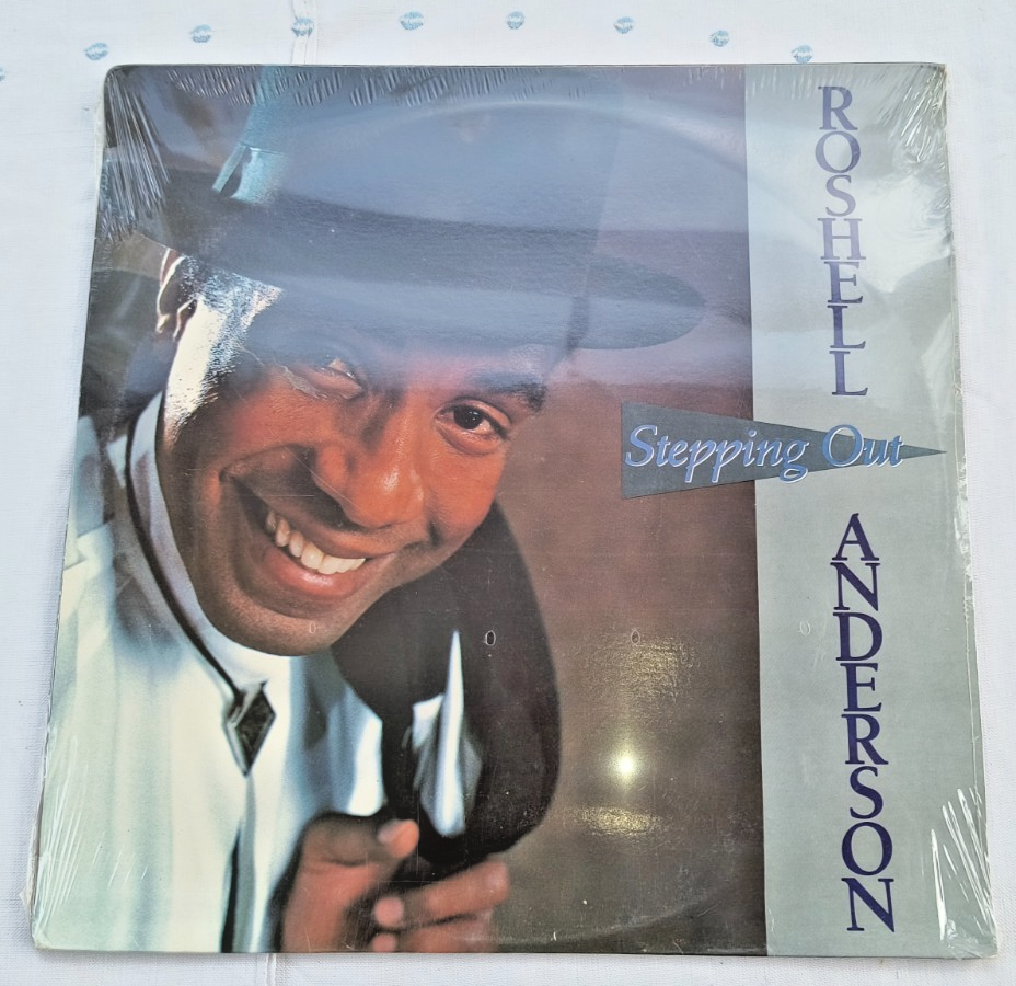 ROSHELL ANDERSON ""STEPPING OUT"" VINYL LP ICHIBAN USA 1990 SOUTHERN SOUL NEW!