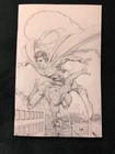 SPIDER-MAN SUPERMAN #1 VIRGIN GREG CAPULLO SKETCH INCENTIVE VARIANT SPIDERMAN