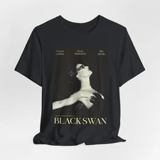 Black Swan Aesthetic Tee – Cool Vintage Ballet Art Shirt for Unique Fashion