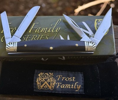Frost Family Little Congress 4 Blade Pocket Knife FF-110CBH 440 Stainless w/ Box