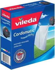 Image of Vileda Cordomatic Retractable Clothes Line - 15m