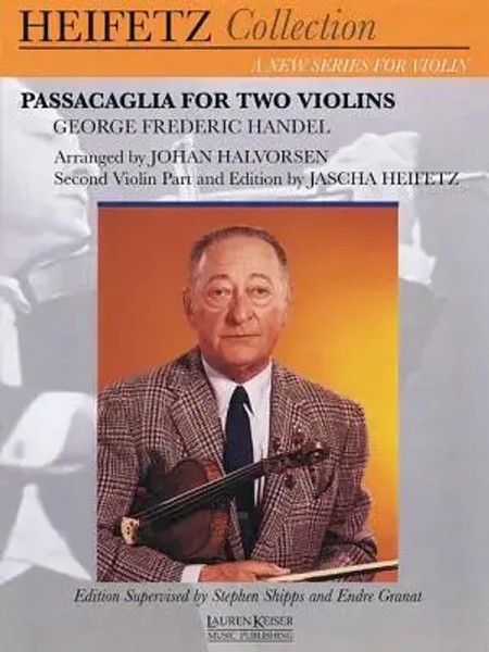 Jascha Heifetz | Passacaglia For Two Violins | Taschenbuch | Englisch (2014)-image