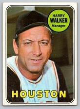 1969 Topps Harry Walker #633 - Houston Astros