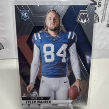 2025 Panini Mosaic Football Tyler Warren Indianapolis Colts Rookie #281