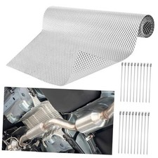 Automotive Heat Shield Embossed - 12" x 39" Aluminum - 12" x 39"