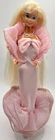 Vintage 1987 Perfume Pretty Barbie 4551 Pink Ruffled Superstar Era W/Accessories