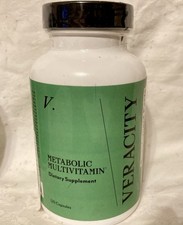 Veracity Multivitamin Women Metabolic 120 Caps 30 Day Supply Energy Immune 11/26