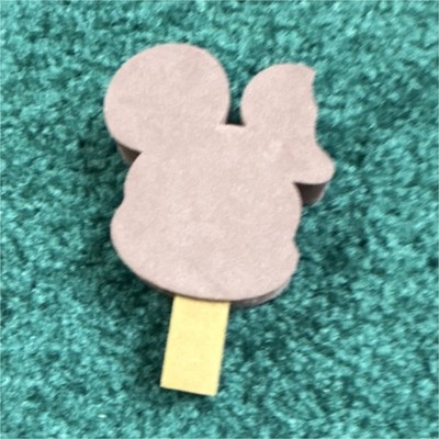 Disney Mickey Mouse Ice Cream Bar Antenna Topper Brown Gold 2022