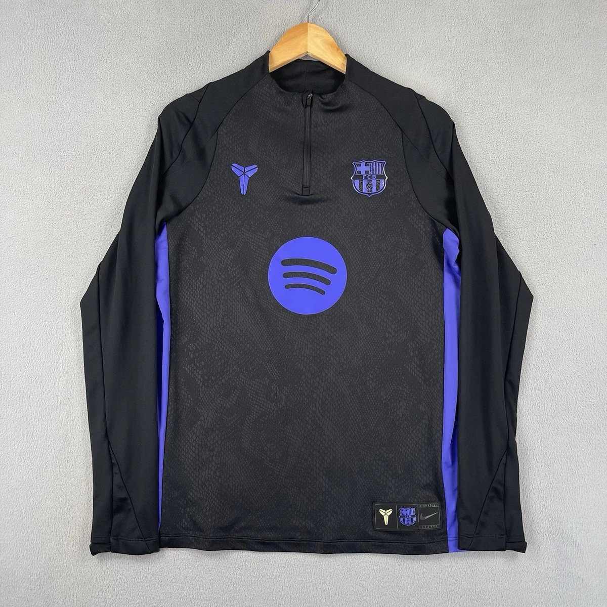 25+ Nike FC Barcelona Black International Club Soccer Fan Apparel