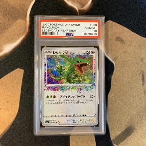 Rayquaza PSA 10 Legendary Heartbeat 056/076 Pokémon Card Gem Mint