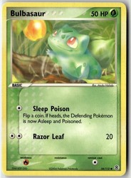 Bulbasaur 54/112 EX FireRed & LeafGreen Common