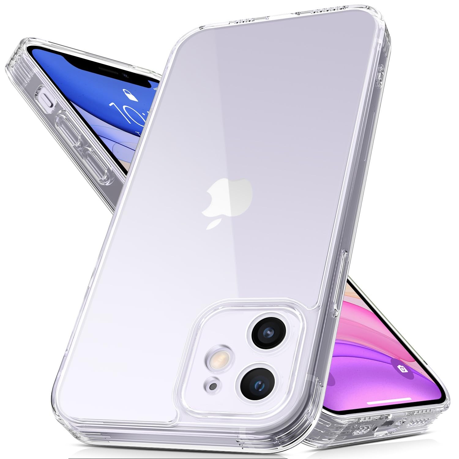 Mootobo for iPhone 11 Case with Camera Lens Full 11（6.1 inch）, Clear