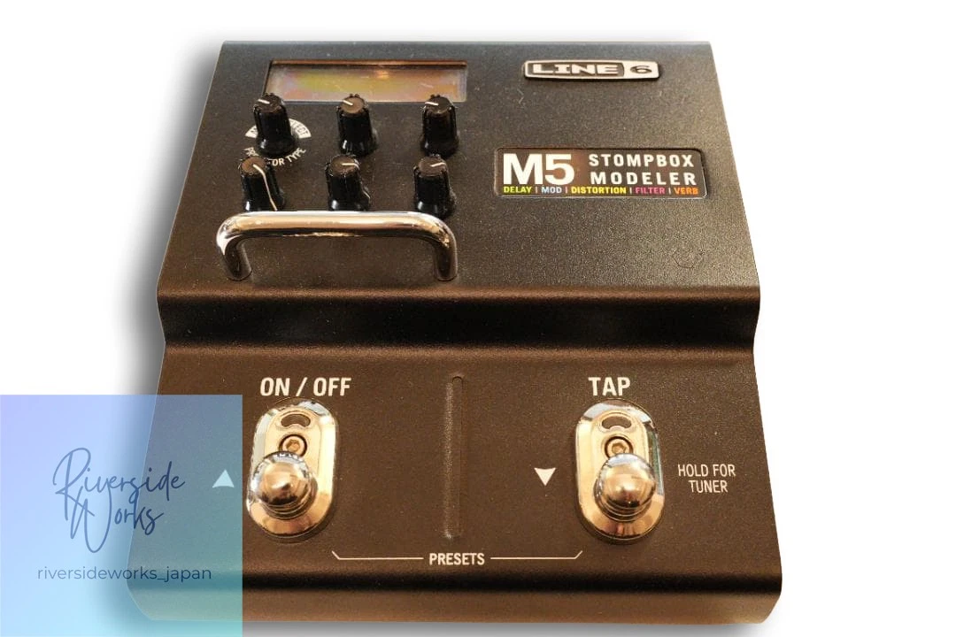 LINE6 M5 Stompbox Modeler 外箱付（アダプター欠品） 美品]Line6 M5 Stompbox Modeler