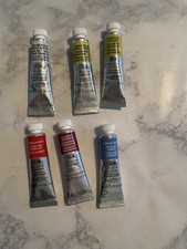 Lot 6 Winsor Newton Professional Artist Watercolor paint 5ml tubes New
