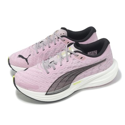 Puma Deviate Nitro 2 Wns Grape Mist Black Women Road Running Shoes 379525-01