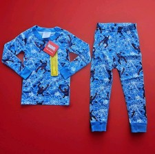 Hanna Andersson SPIDER-MAN Boys Pajama Set Size 3 90cm 100 Organic Cotton NWT