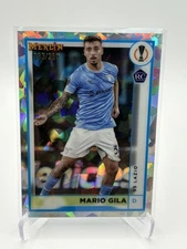 Mario Gila 2022-23 Topps Merlin UEFA Club Competitions Atomic Refractor /250