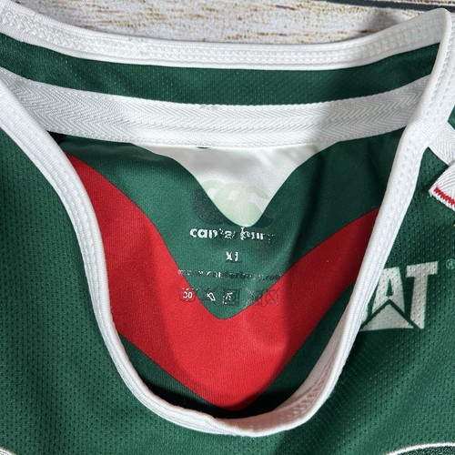 Leicester Tigers Rugby Shirt XL Canterbury Caterpillar 2014-16 Home Jersey - Picture 10 of 12