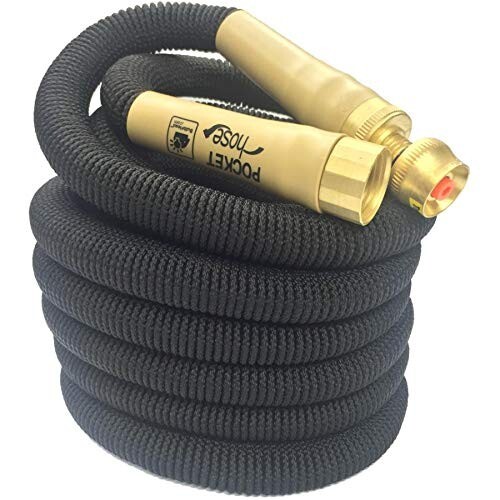 Pocket Hose Garden Hose Brass Bullet Black 50 Feet 97298028526 eBay