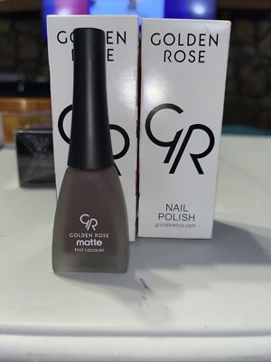 Golden Rose (2 Boxes) Nail Polish Matte Nail 06 Strikemaster