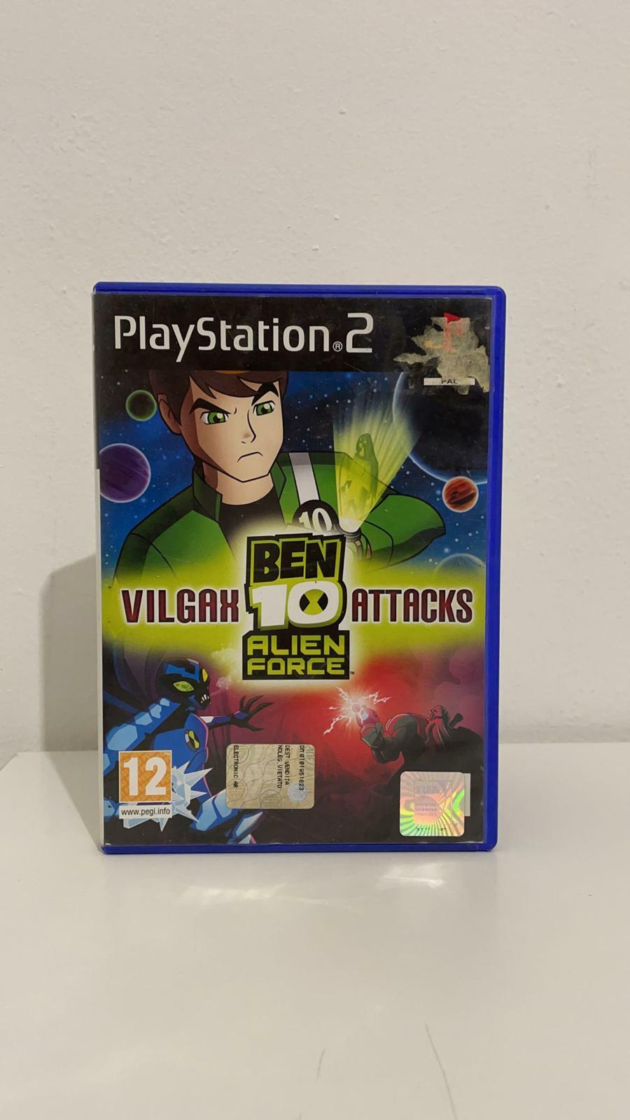 Jeu Ben 10 Alien Force Vilgax Attacks - sony PLAYSTATION 2 PS2 Complet Eng