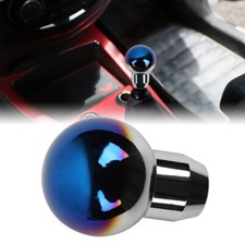 Universal Burnt Blue Aluminum Racing Manual Gear Shifter Shift Knob Lever Head Universal Burnt Blue Aluminum Racing Manual Gear Shifter Shift Knob Lever Head